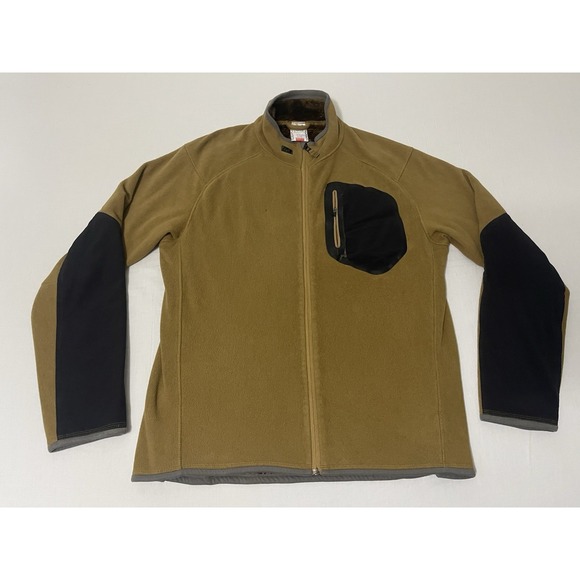 Burton Other - Burton AK Fleece Jacket Mens‎ XL Brown Black Full Zip Outdoor Technical Layer